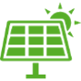 Picto panneaux solaires